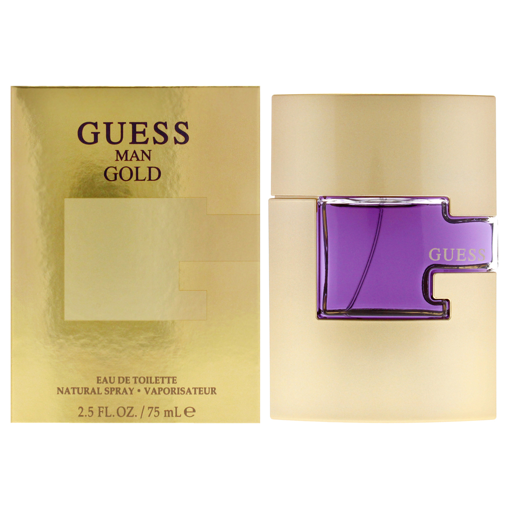 Guess Gold by Guess for Men 2.5 oz EDT Spray